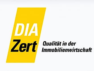 DIA Zertifikat Gutachten Logo Sparda Immobilien