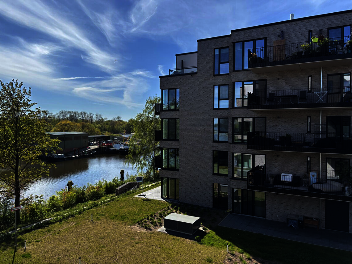 Neubauprojekt Waterkant Geesthacht Elbe