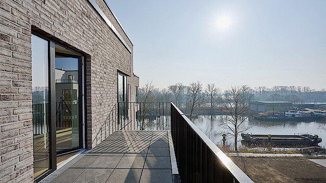 Neubauprojekt Waterkant Geesthacht Balkon