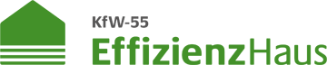 KfW-55 EffizienzHaus Logo