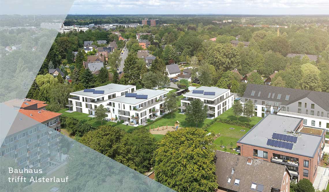 Nebauprojekt Wohnung kaufen Hamburg-Sasel
