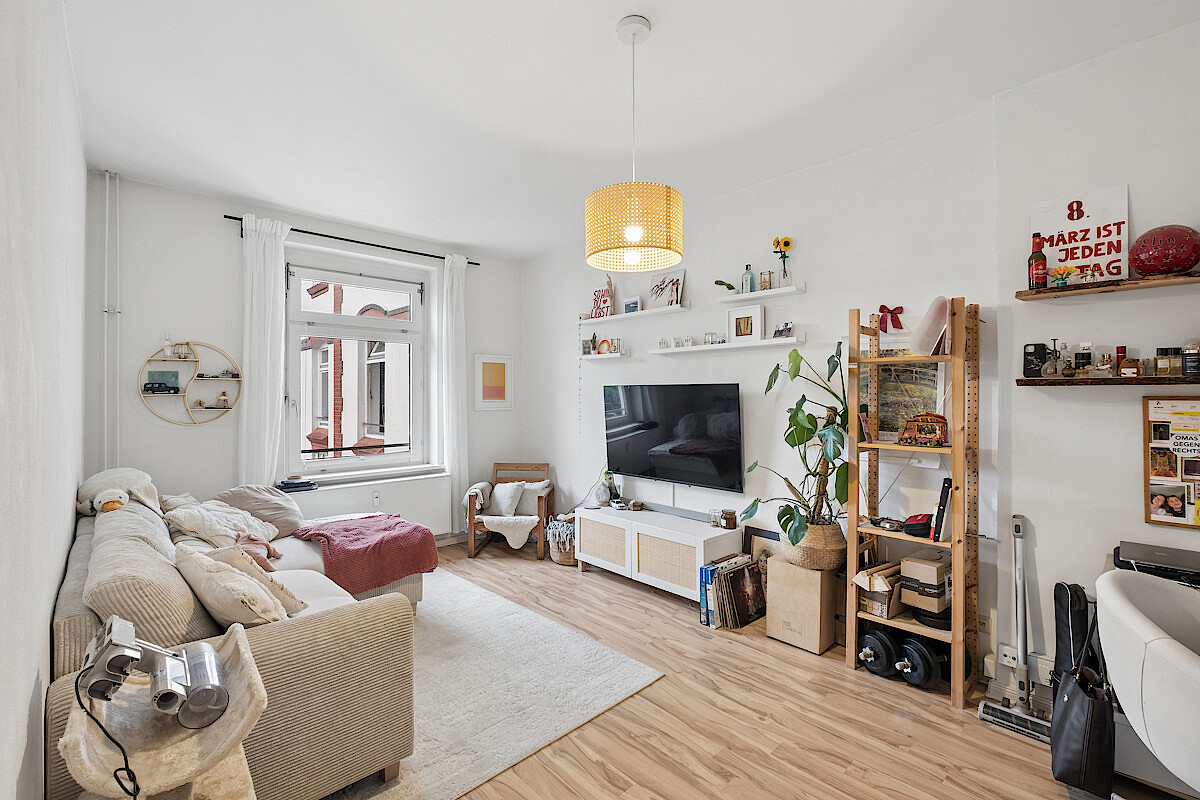 Wohnung Kauf 22081 Hamburg Wohnzimmer