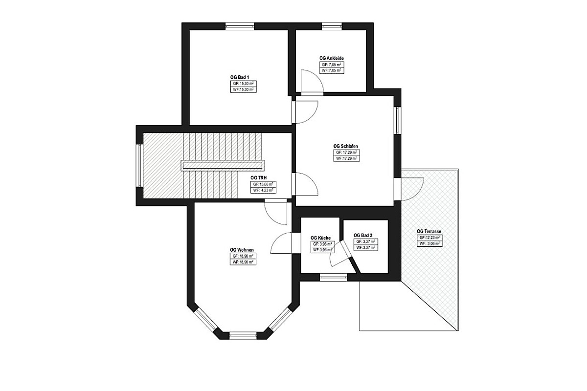 Haus Kauf 22149 Hamburg Grundriss Obergeschoss