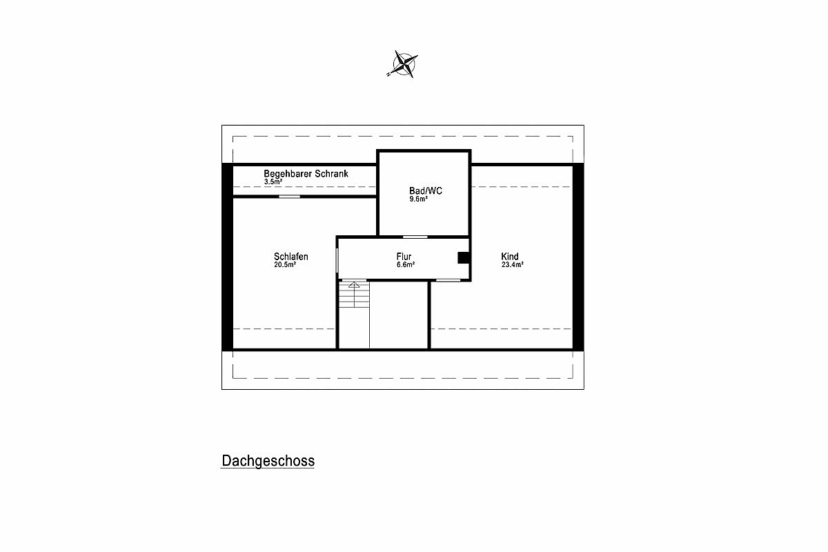Haus Kauf 24628 Hartenholm Grundriss Dachgeschoss