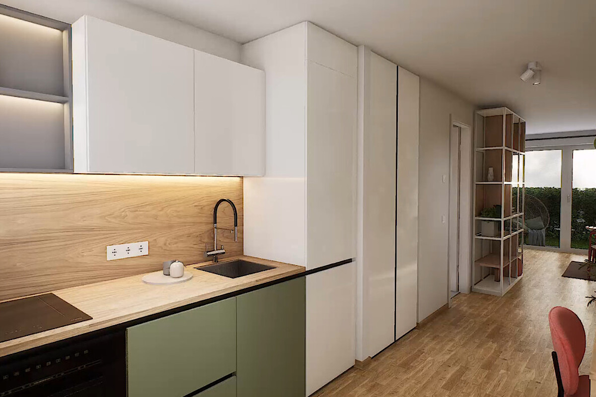 Wohnung Kauf 20537 Hamburg Flur-Küche