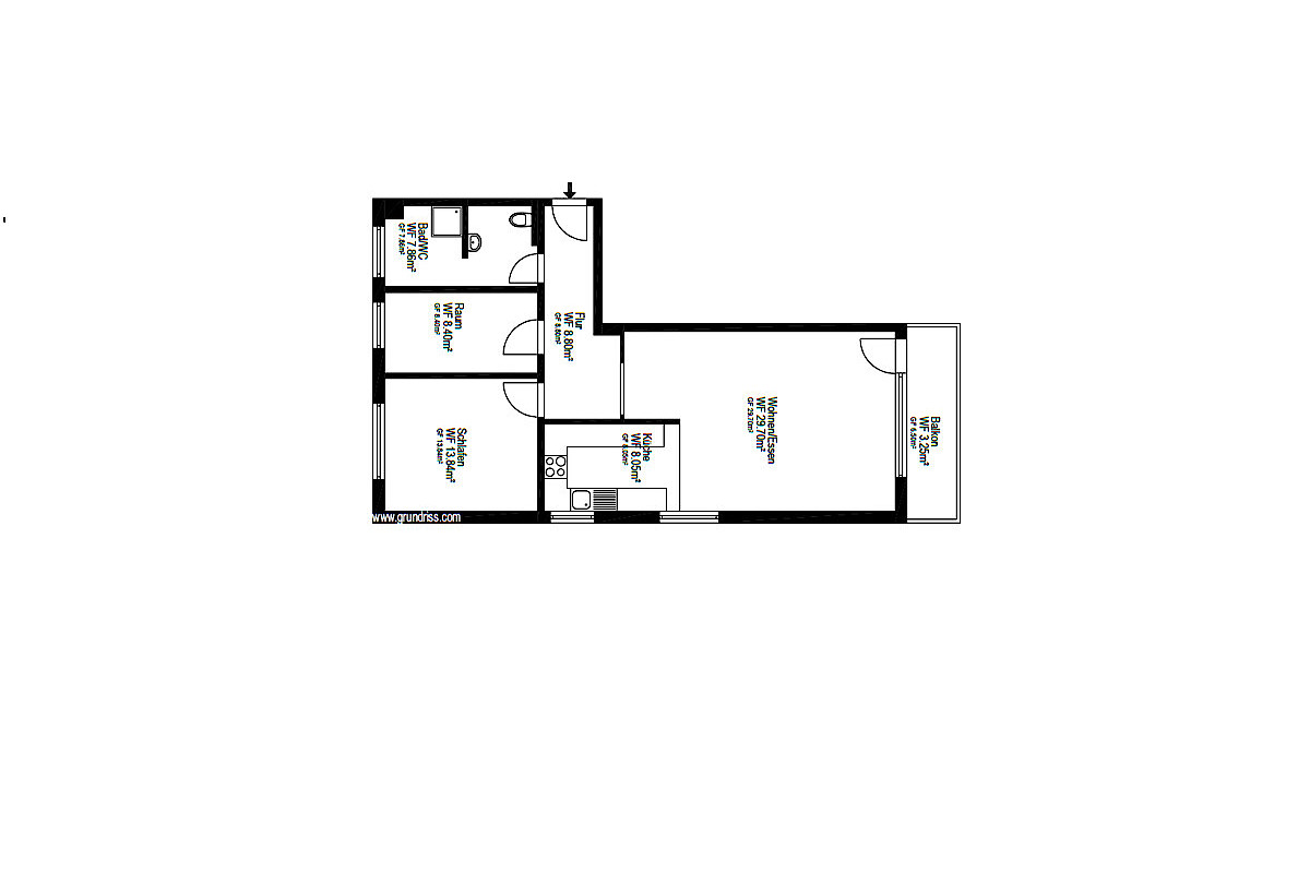 Wohnung Kauf 22337 Hamburg Grundriss