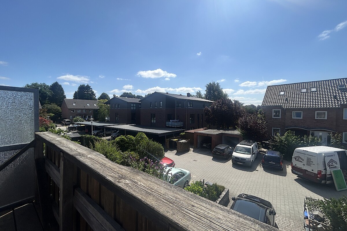 Haus Kauf 24939 Flensburg OG Blick vom Balkon