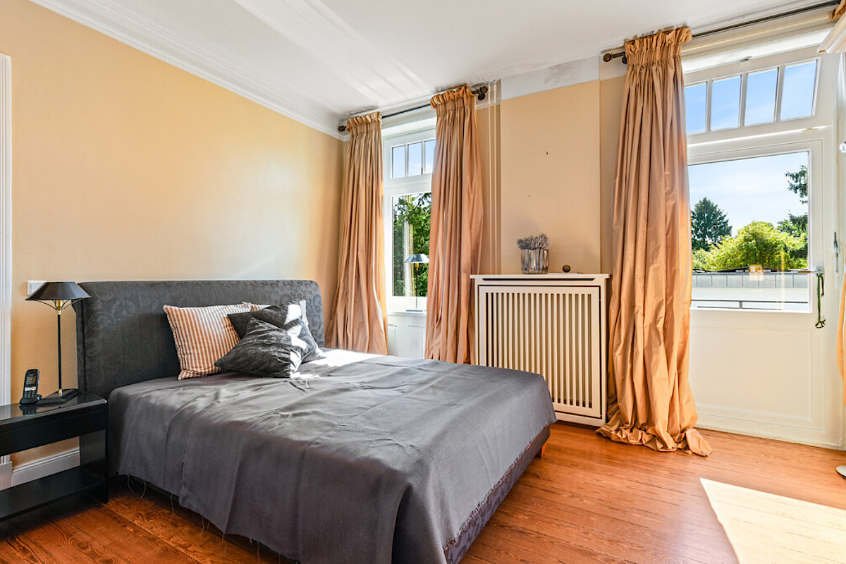 Haus Kauf 22149 Hamburg Schlafzimmer im Obergeschoss Wohnung 1