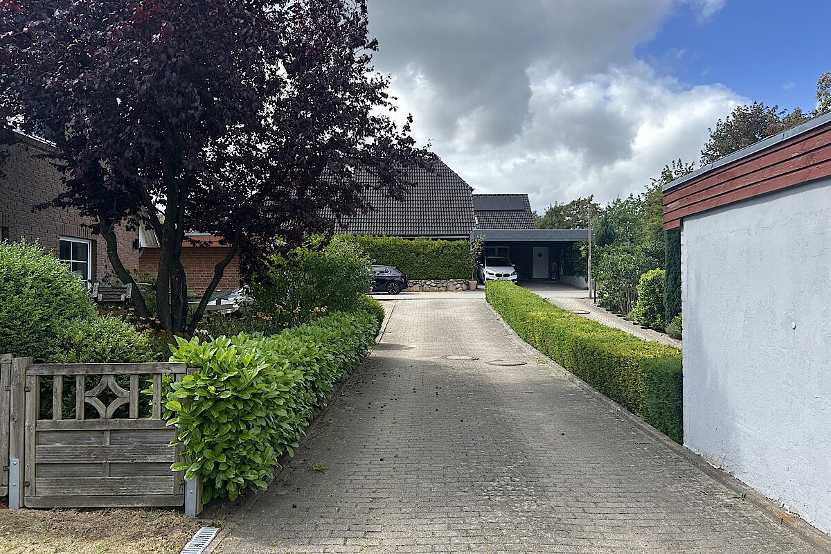 Haus Kauf 24976 Handewitt Zufahrt