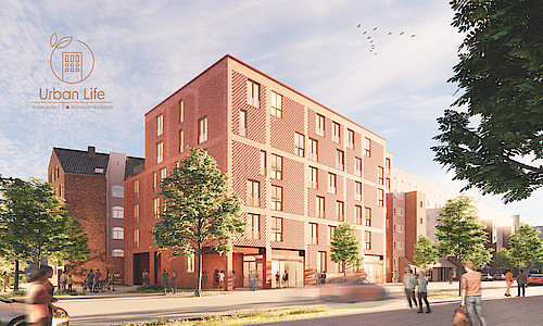 Wohnung Miete / Pacht 30167 HannoverUrban-Life_Visu-mit-Logo
