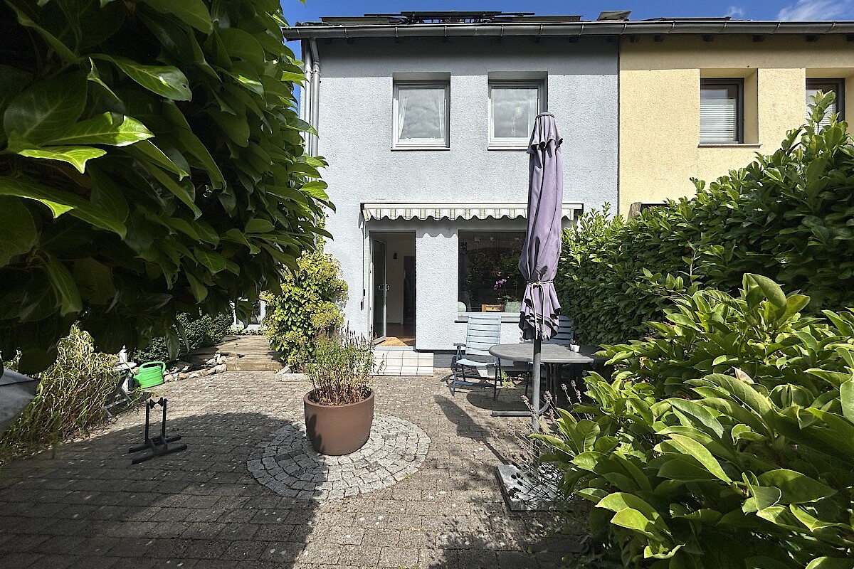Haus Kauf 24943 Flensburg Terrasse vor dem Esszimmer