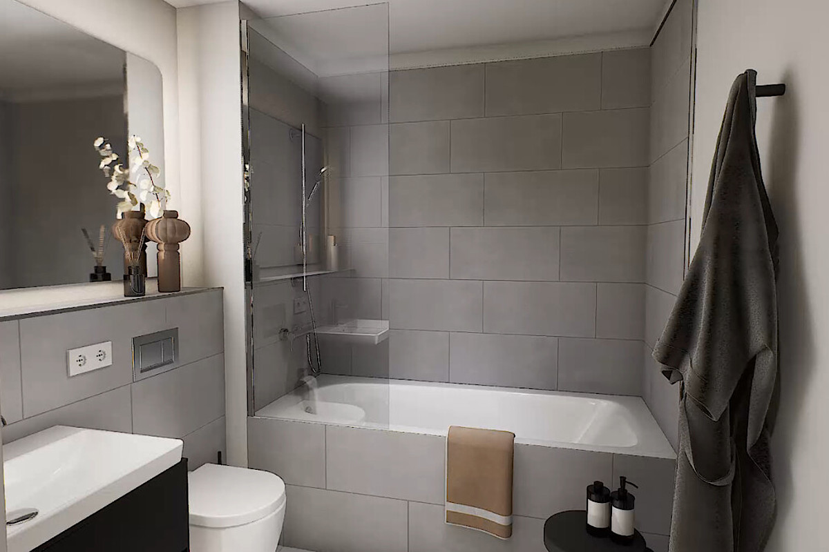 Wohnung Kauf 20537 Hamburg Badezimmer
