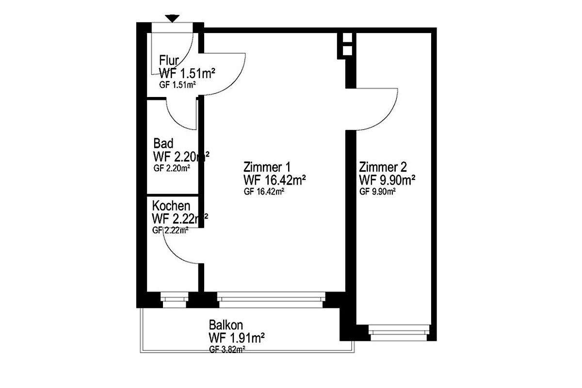 Wohnung Kauf 20253 Hamburg Grundriss