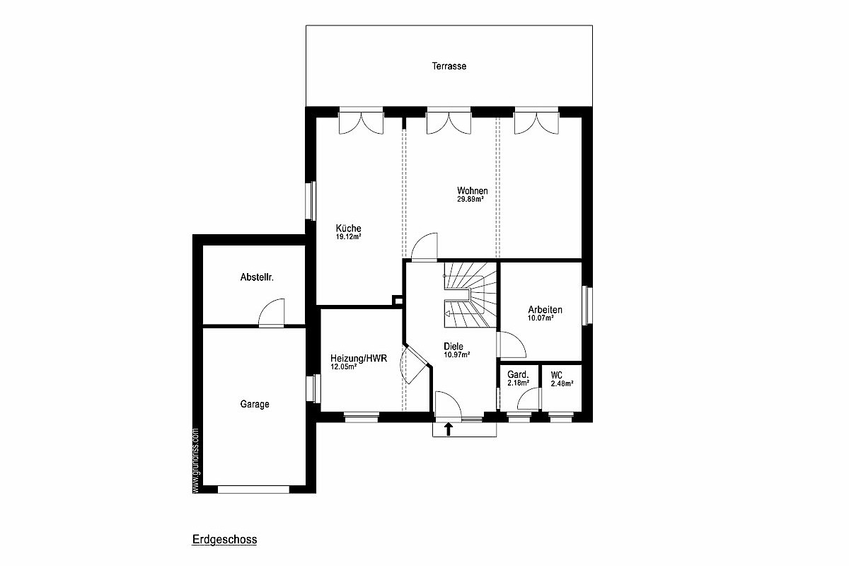 Haus Kauf 21521 Hamburg Grundriss EG