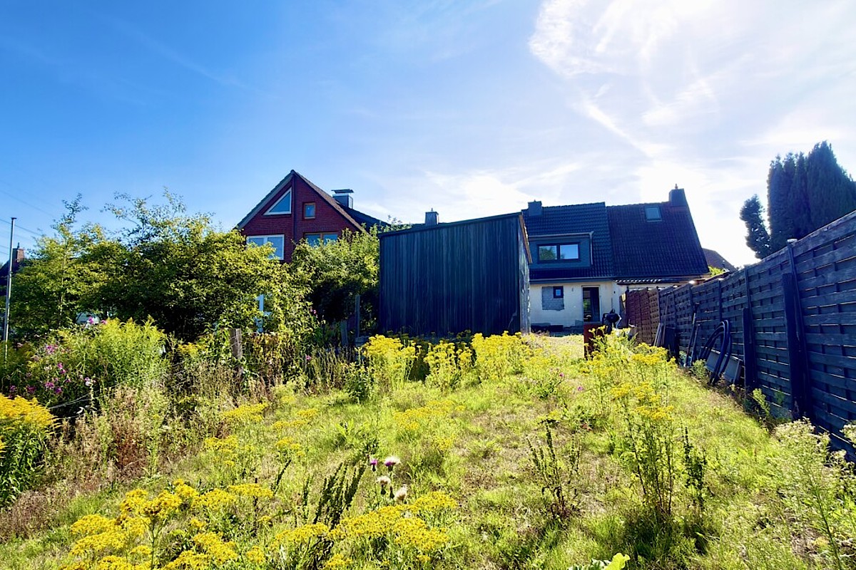 Haus Kauf 24222 Klausdorf , Schwentine Gartenansicht