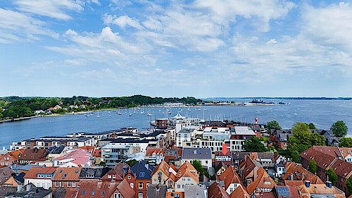 Haus Kauf 24340 EckernfördeBlick auf den Hafen