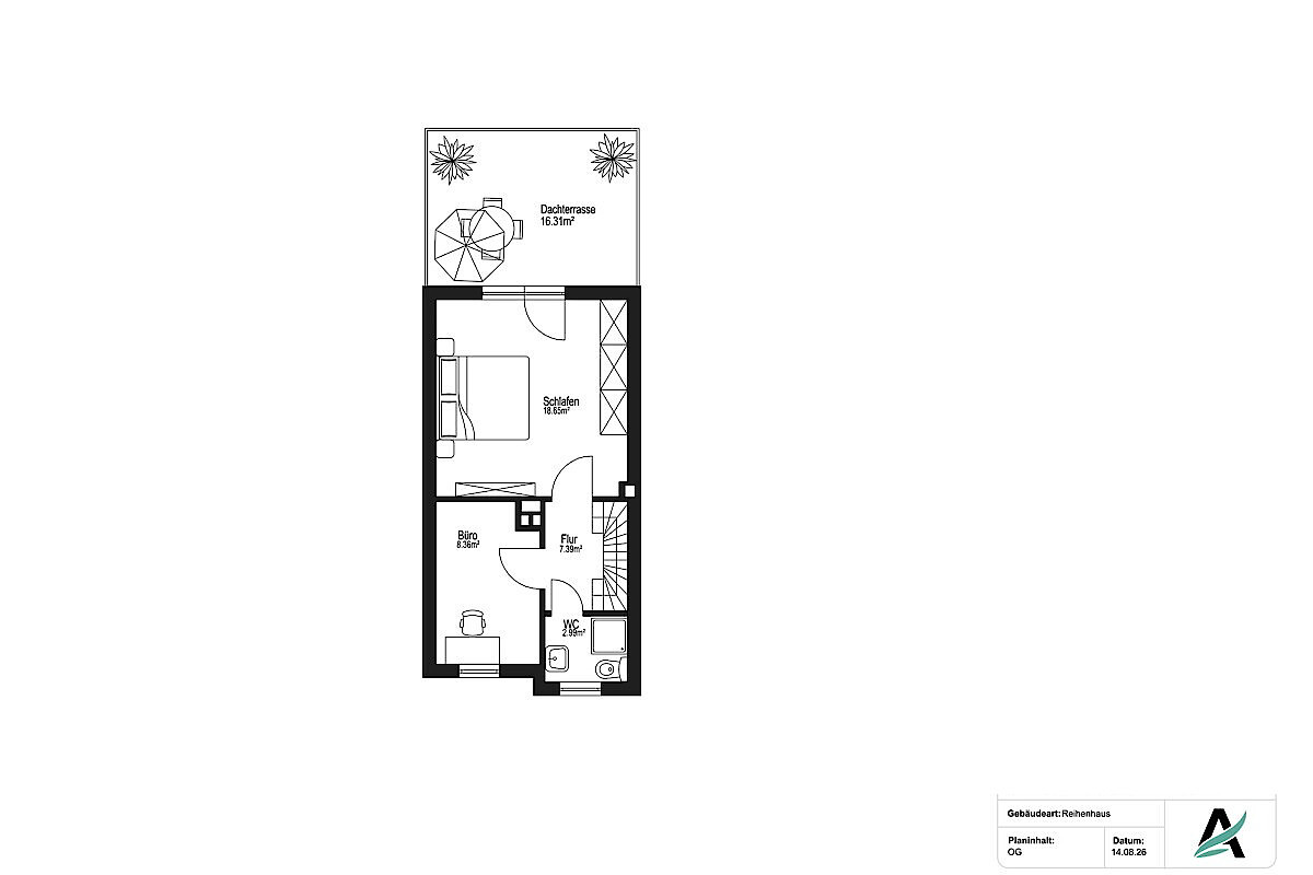 Haus Kauf 24939 Flensburg Obergeschoss