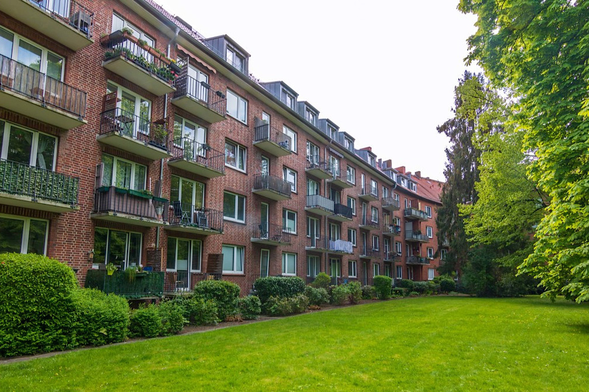 Wohnung Kauf 22081 Hamburg Gartenansicht