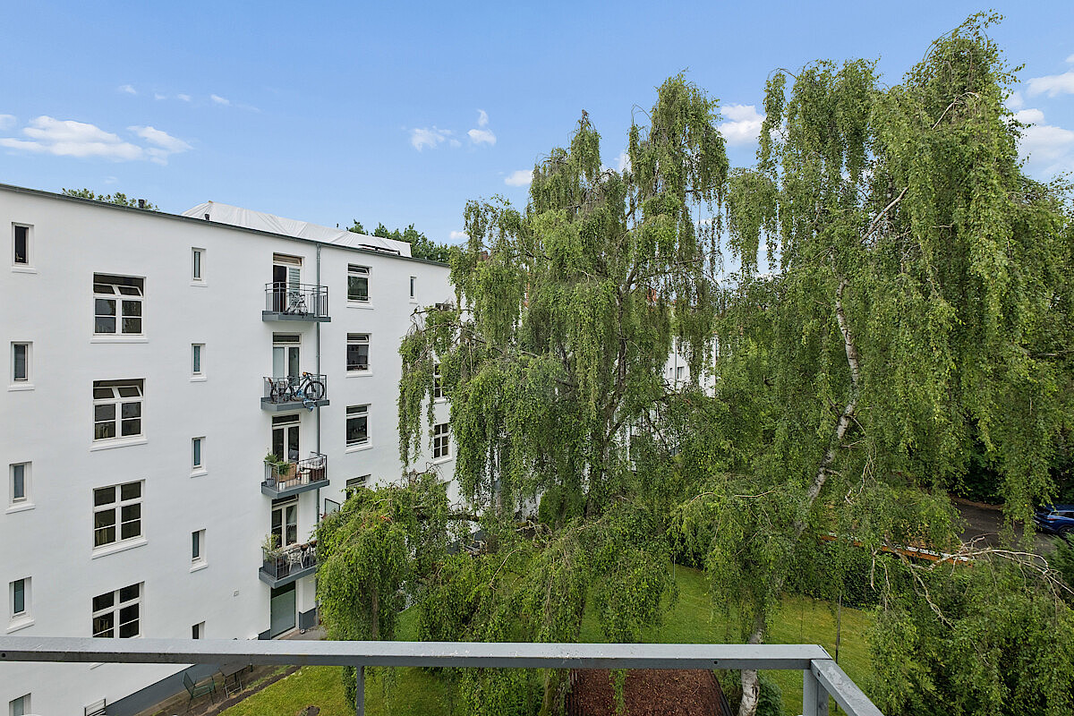 Wohnung Kauf 22081 Hamburg Blick vom Balkon