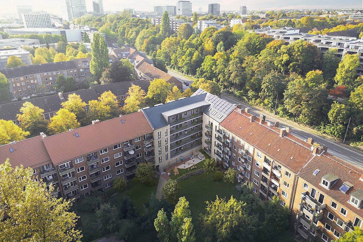 Wohnung Kauf 20537 Hamburg Vogelperspektive