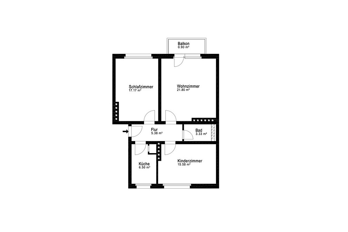 Wohnung Kauf 20259 Hamburg Grundriss