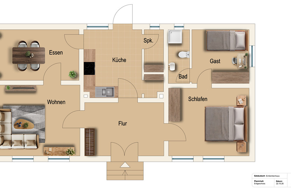 Haus Kauf 24623 Großenaspe Grundriss