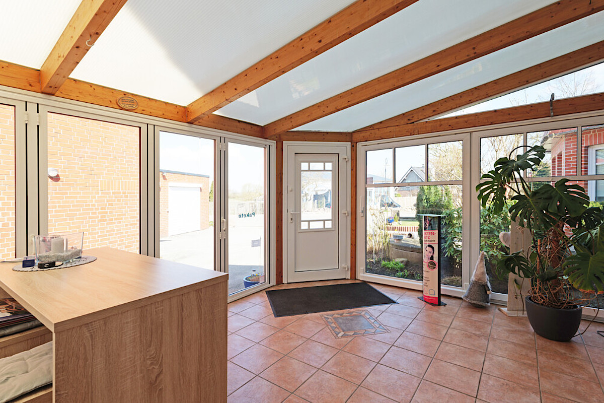Haus Kauf 23629 Scharbeutz (Sarkwitz) Büro Wintergarten Innen