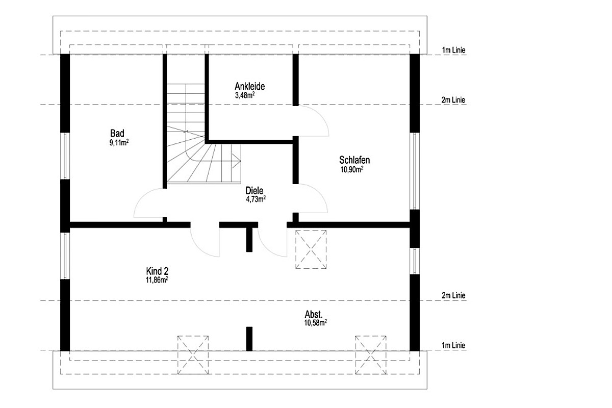 Haus Kauf 23845 Itzstedt Grundriss Dachgeschoss