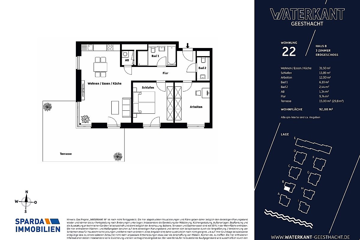 Wohnung Kauf 21502 Geesthacht Grundriss Wohnung 22