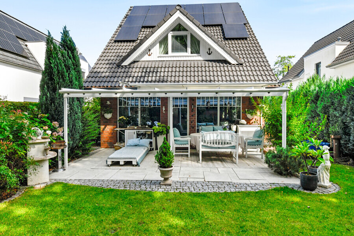 Haus Kauf 22926 Ahrensburg Rückansicht