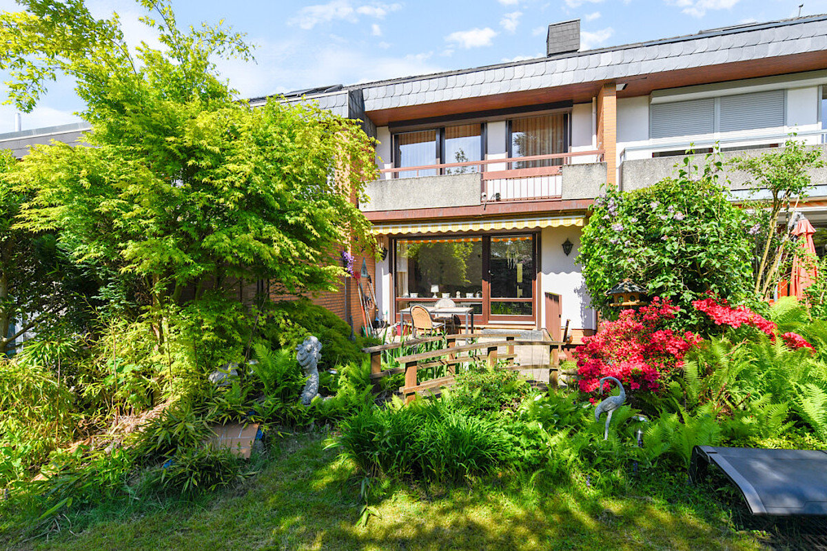 Haus Kauf 22523 Hamburg Rückansicht
