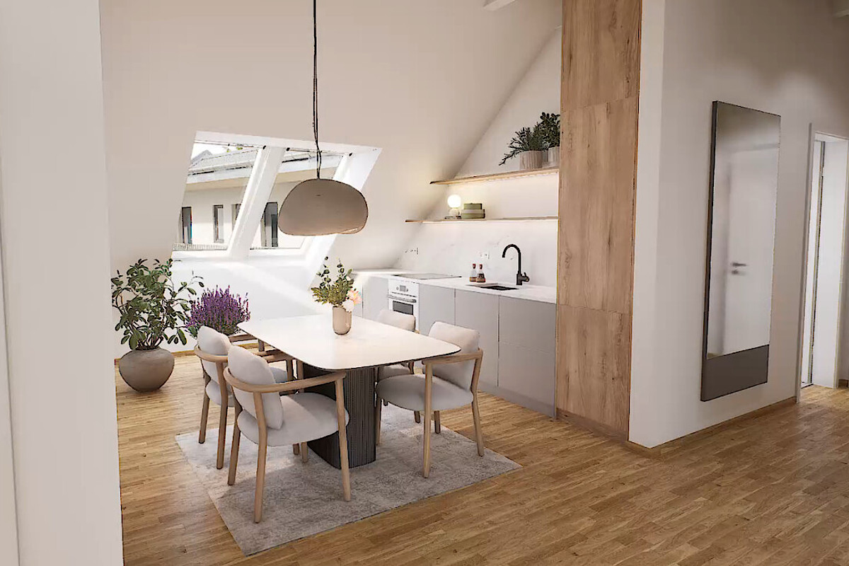 Wohnung Kauf 20537 Hamburg Küche und Esszimmer