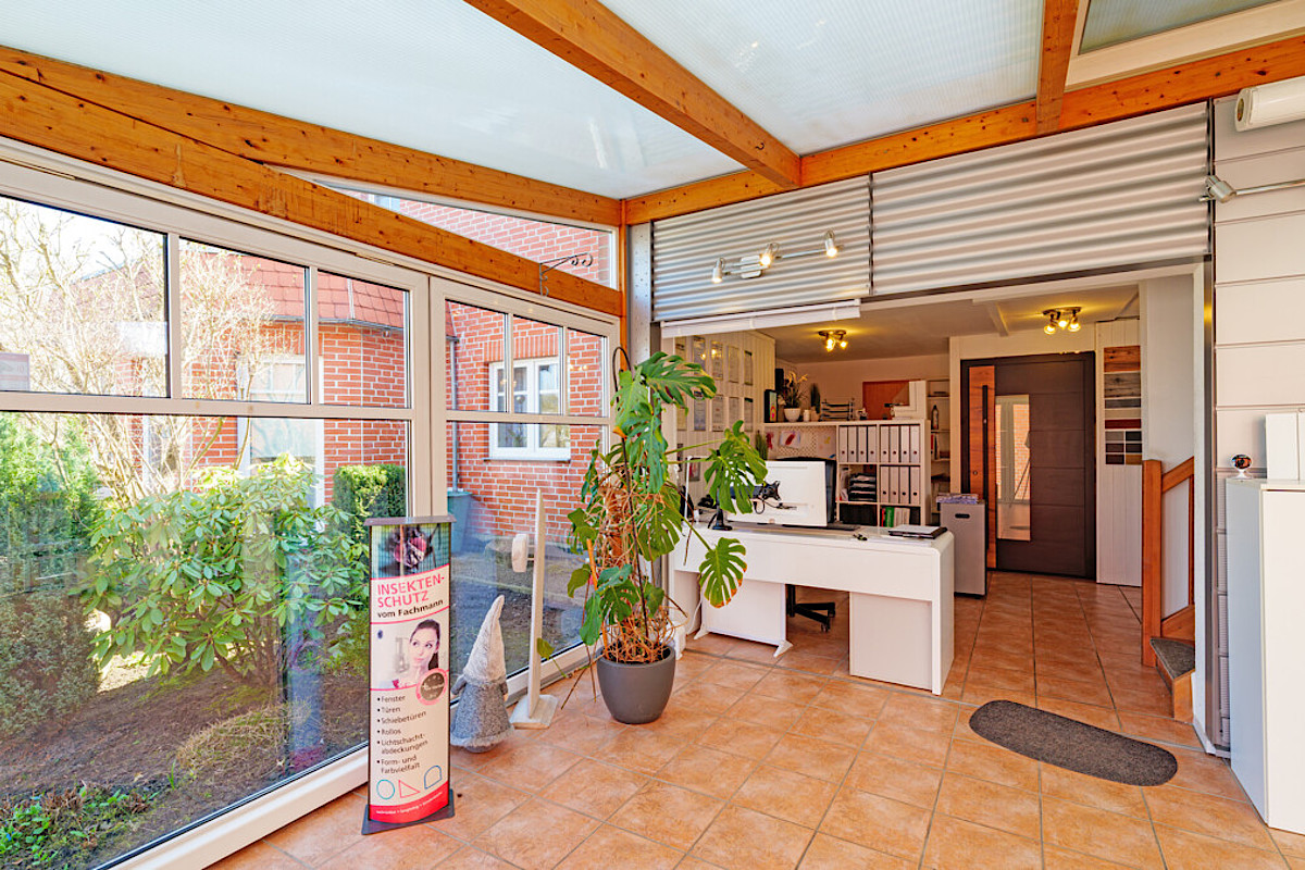 Haus Kauf 23629 Scharbeutz (Sarkwitz) Büro Wintergarten Schreibtisch