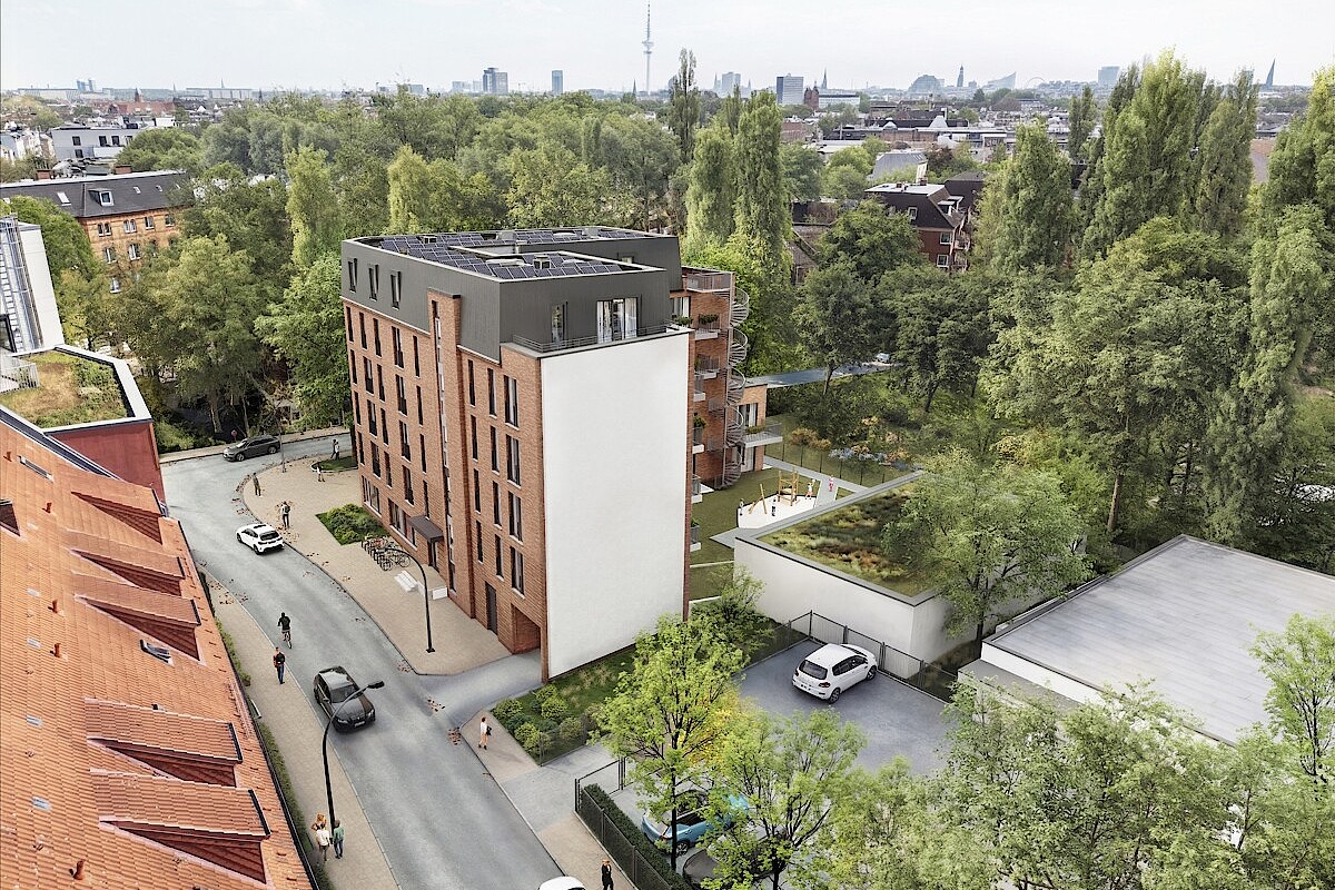 Wohnung Kauf 22525 Hamburg Nord-/Westansicht