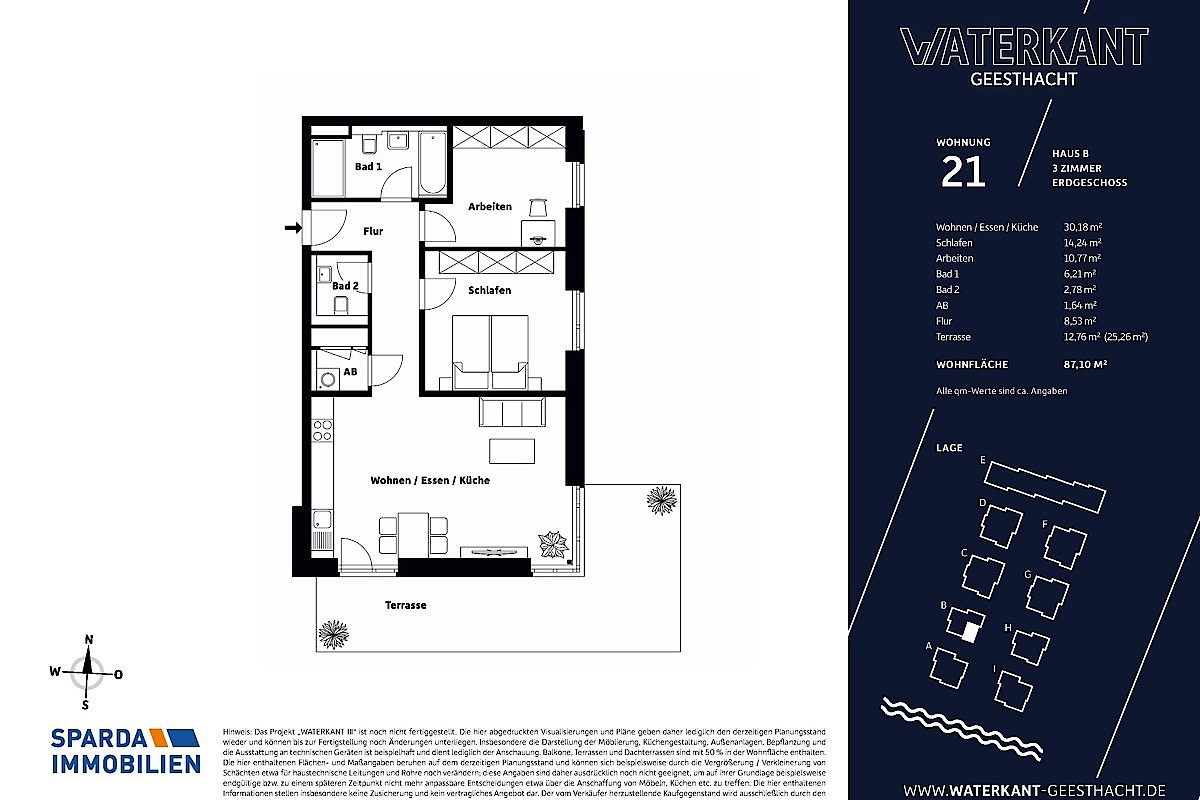 Wohnung Kauf 21502 Geesthacht Grundriss Wohnung 21