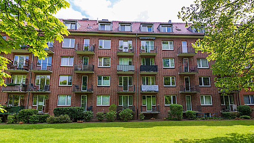 Wohnung Kauf 22081 HamburgGartenansicht