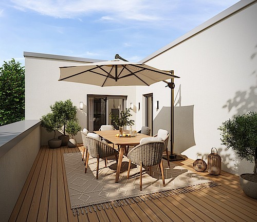 Wohnung Kauf 22143 HamburgDachterrasse
