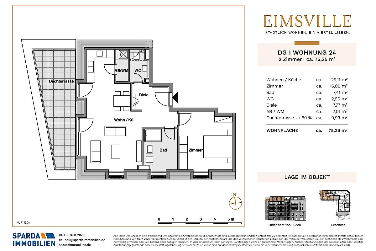 Wohnung Kauf 22525 Hamburg Grundriss