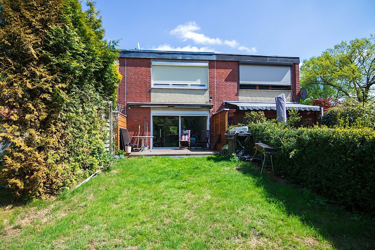 Haus Kauf 22149 Hamburg Gartenansicht