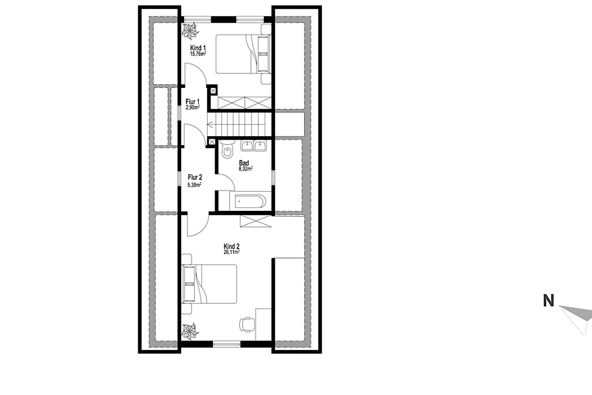 Haus Kauf 21077 Hamburg Dachgeschoss