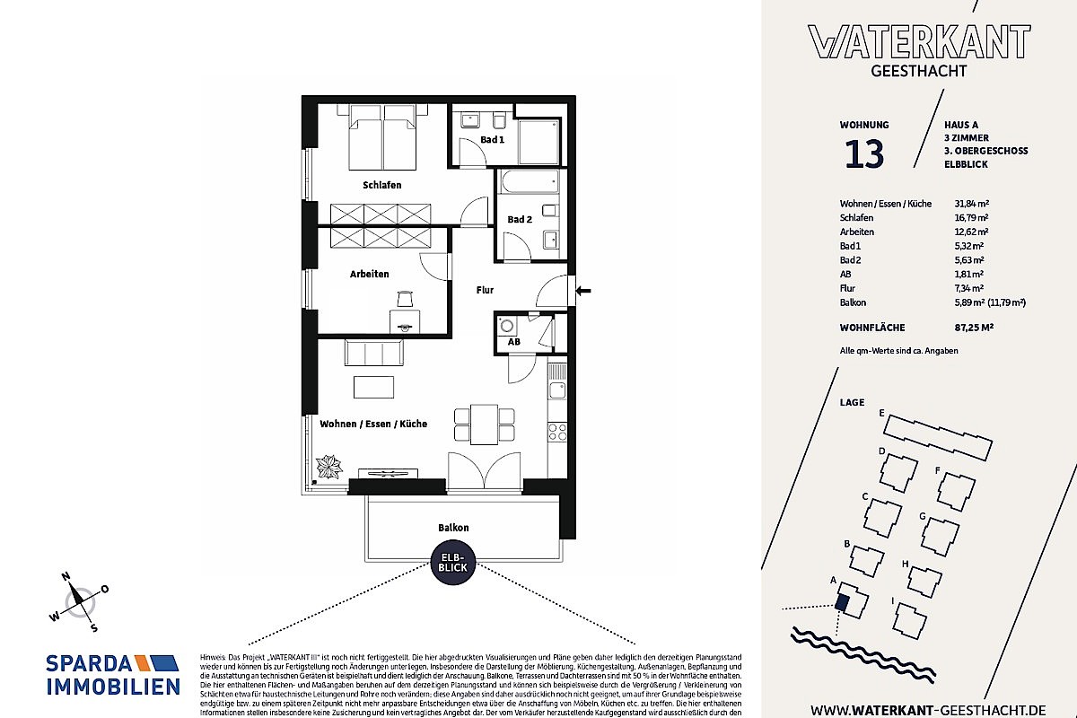 Wohnung Kauf 21502 Geesthacht Grundriss Wohnung 13