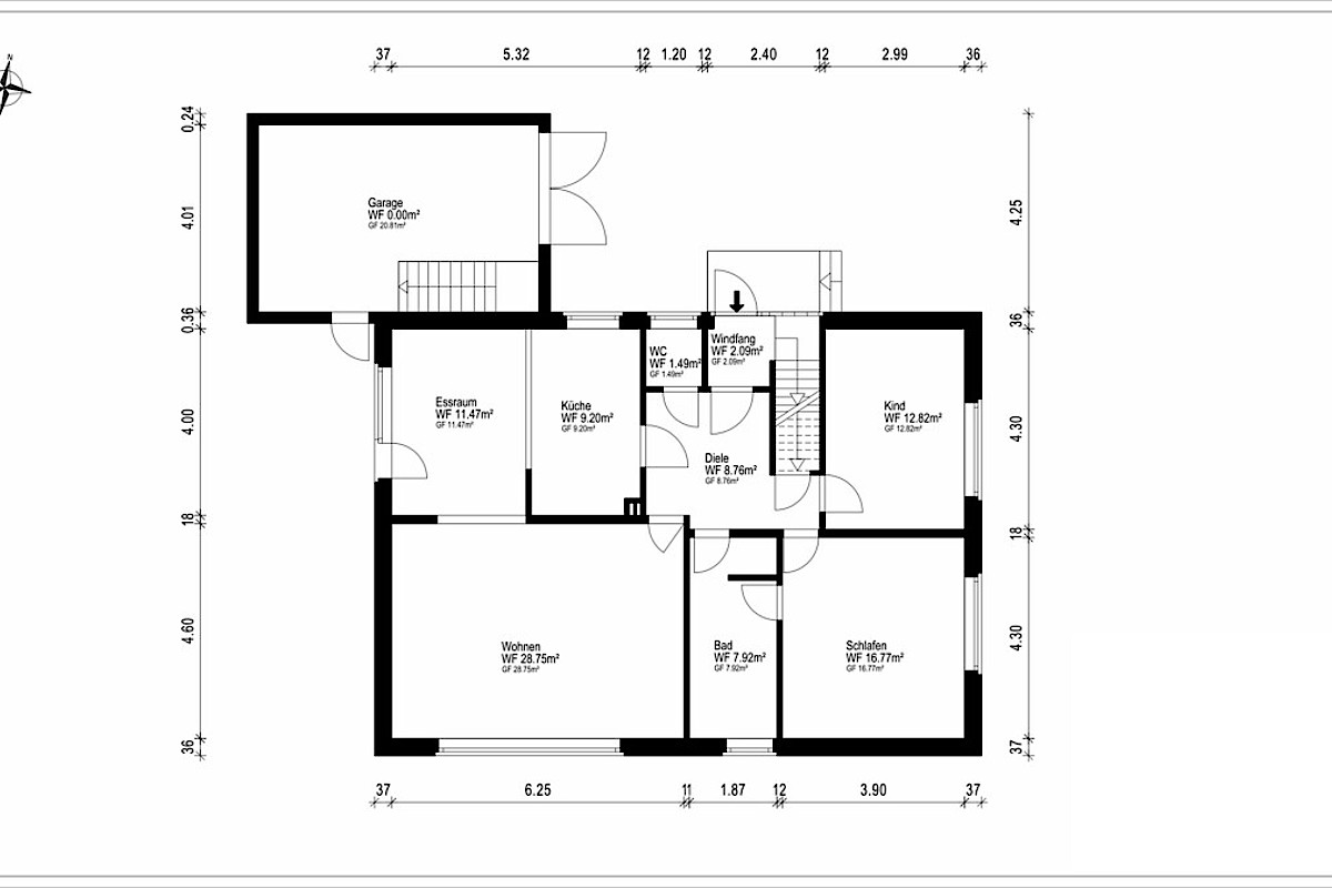 Haus Kauf 21394 Südergellersen Grundriss EG
