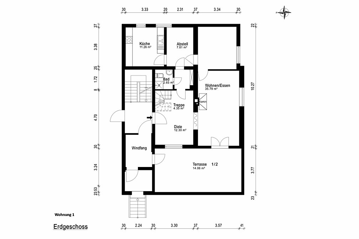 Haus Kauf 22869 Schenefeld Grundriss EG