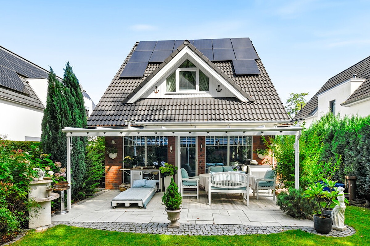 Haus Kauf 22926 Ahrensburg Rückansicht