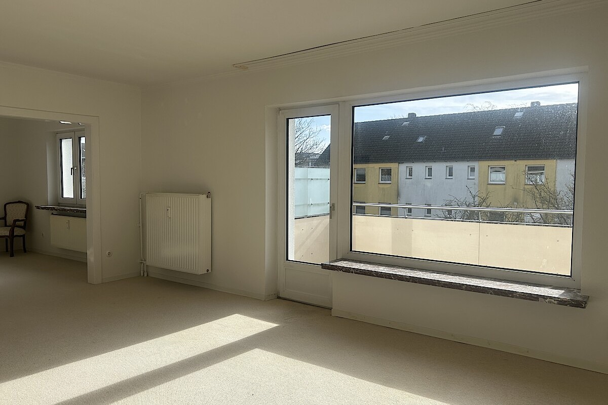 Wohnung Kauf 24944 Flensburg Blick auf den Balkon