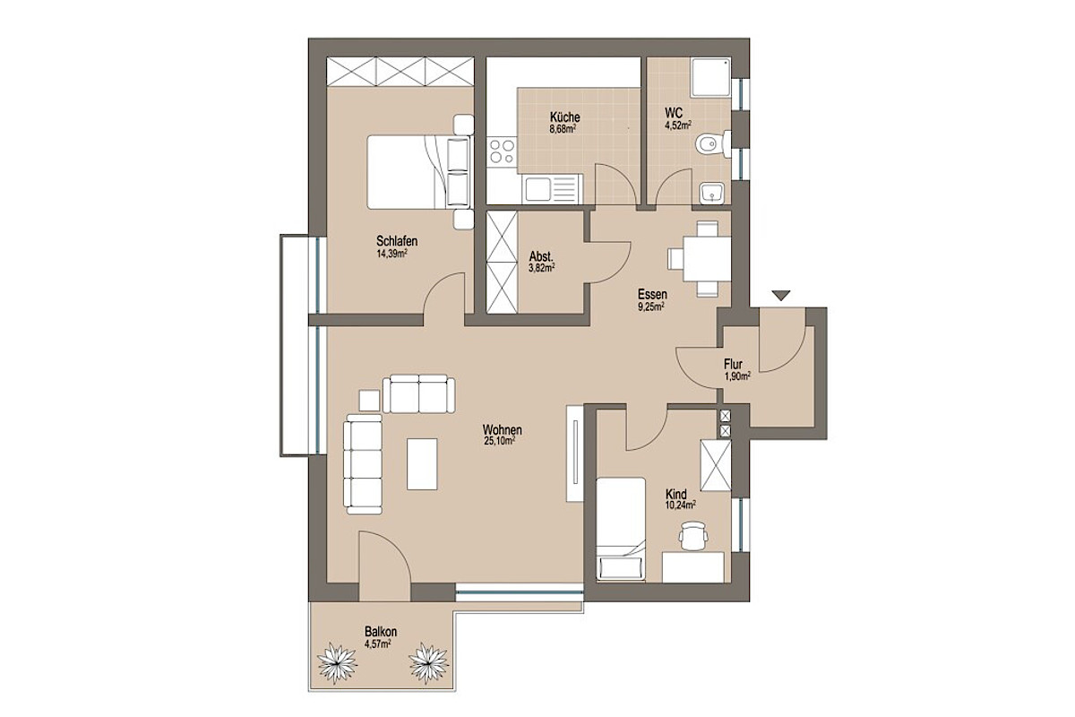 Wohnung Kauf 21502 Geesthacht Grundriss