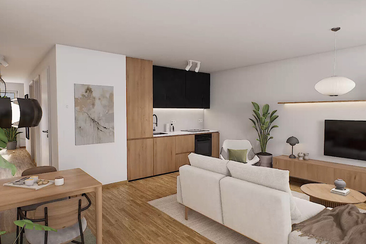 Wohnung Kauf 20537 Hamburg Wohn- und Esszimmer