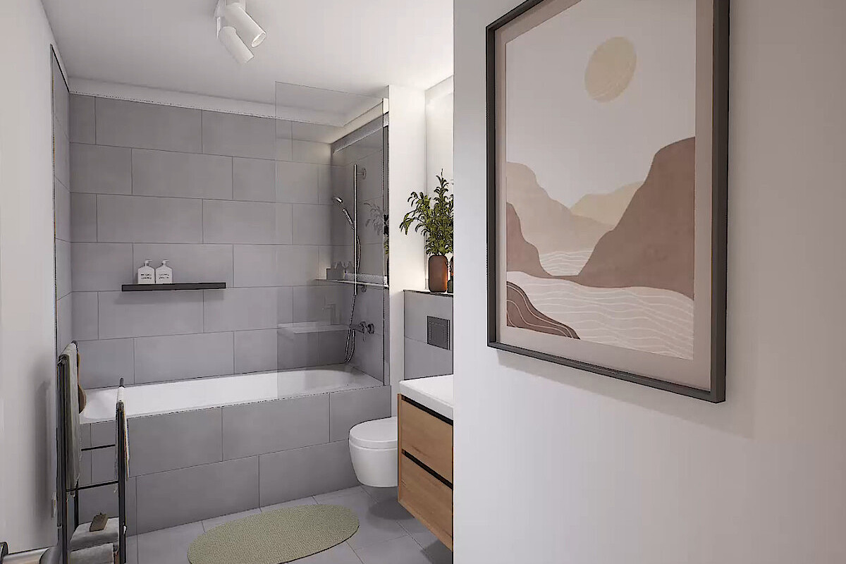Wohnung Kauf 20537 Hamburg Badezimmer (Beispiel)