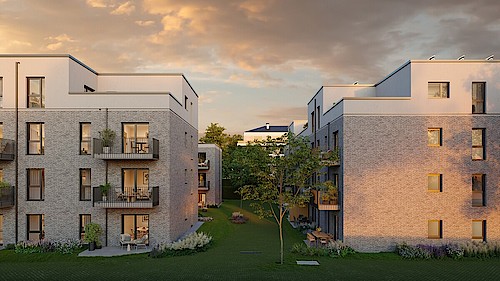 Wohnung Kauf 22143 HamburgBlick Haus A_C