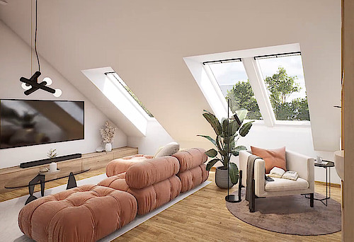Wohnung Kauf 20537 HamburgWohnzimmer